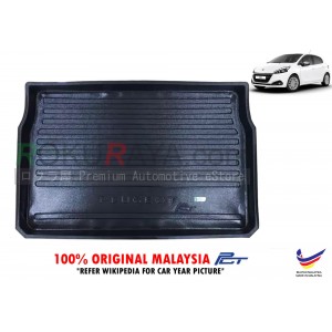 [STOP PRODUCTION] Peugeot 208 2012 Custom Fit Original PE Non Slip Rear Trunk Boot Cargo Tray